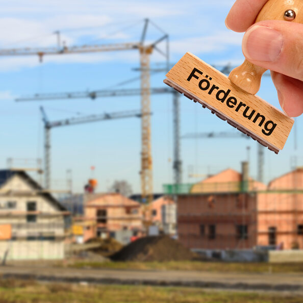 residential houses under construction